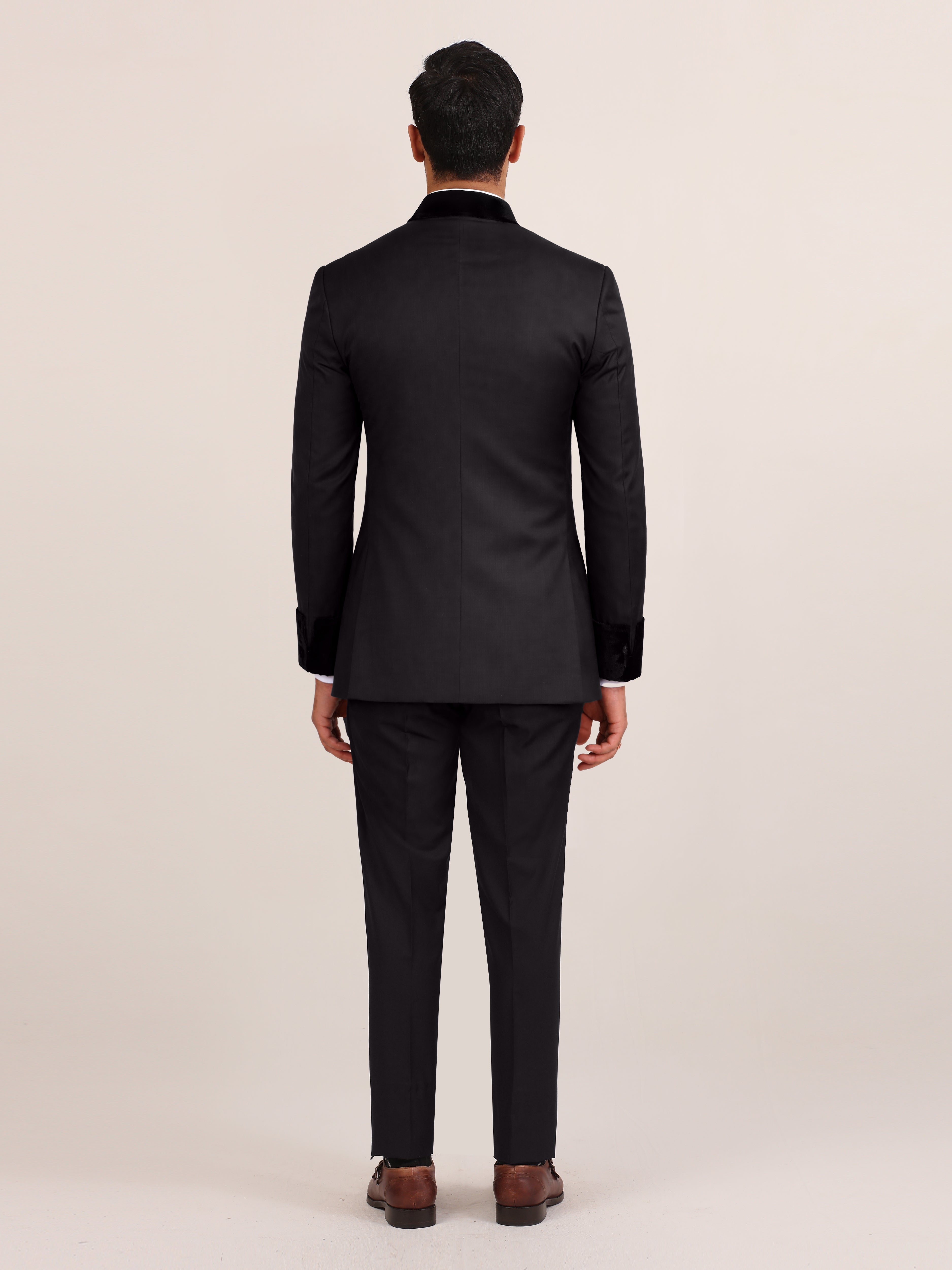 CHARCOAL BANDHGALA SUIT