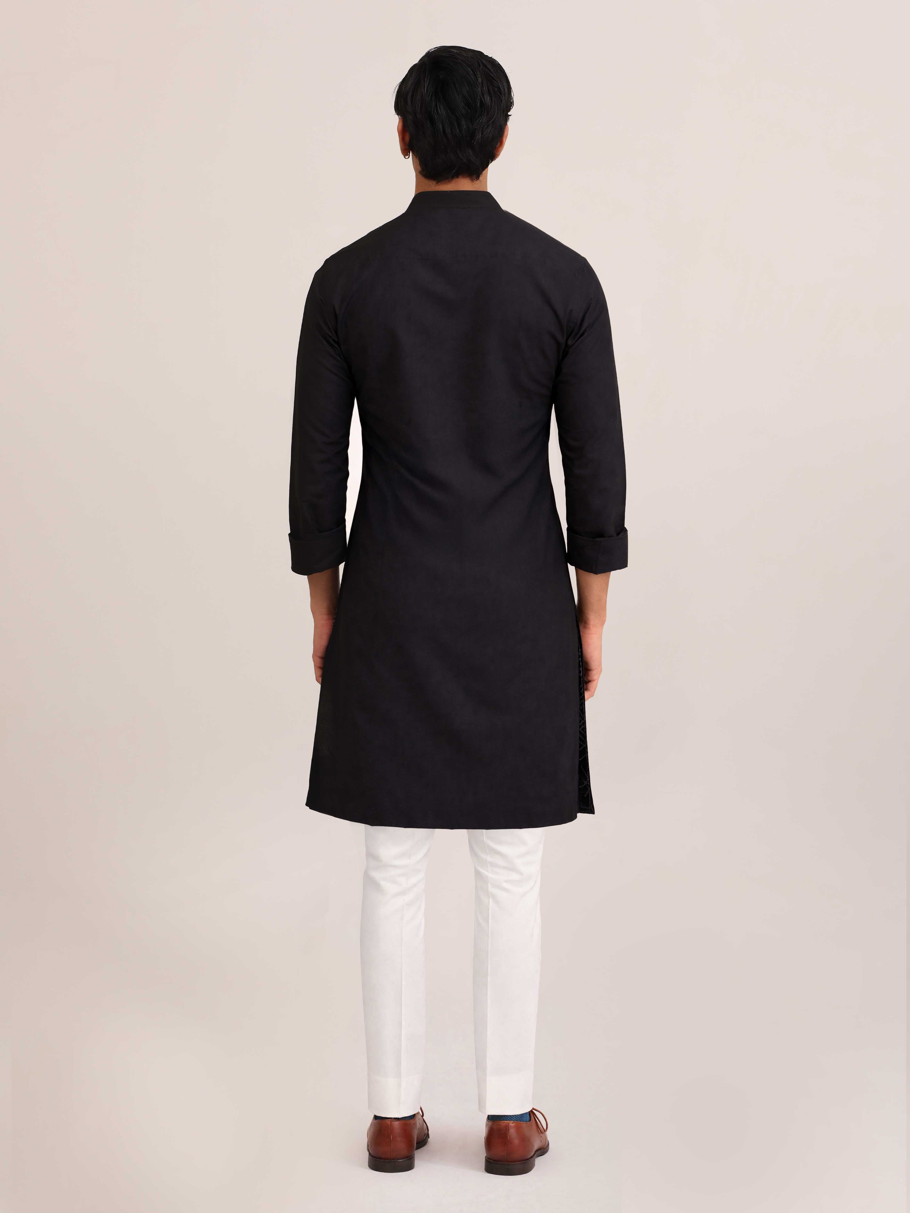 CONTRAST CHECK KURTA