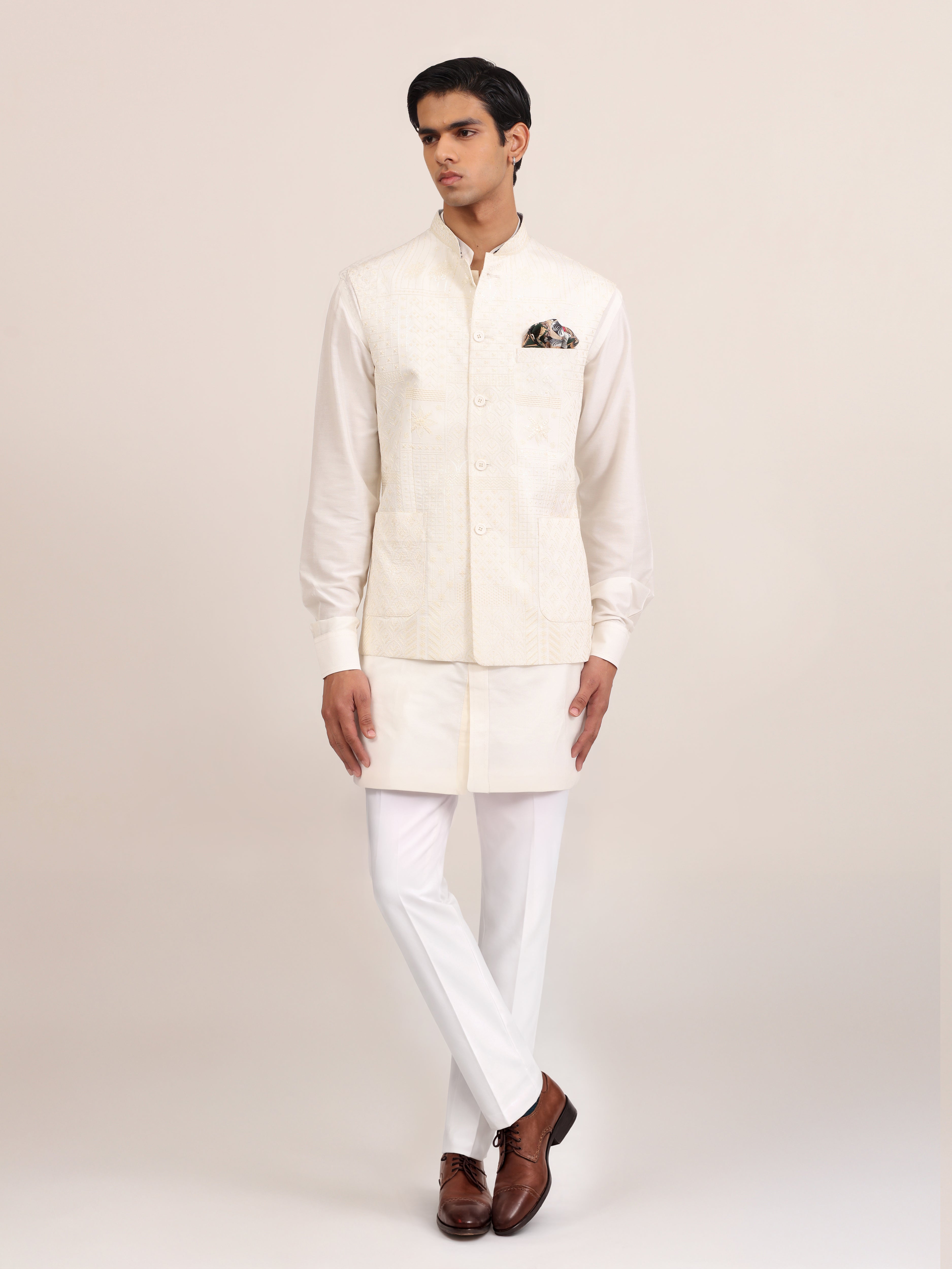 ECRU FORM WAISTCOAT