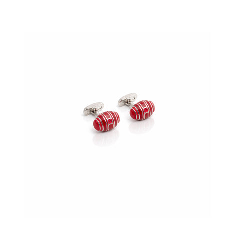 Steel Red Cufflinks