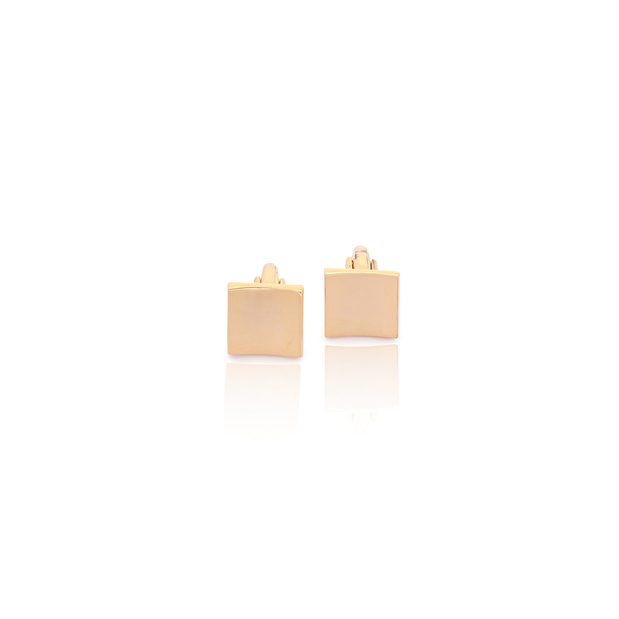 Peach Gold Cufflinks