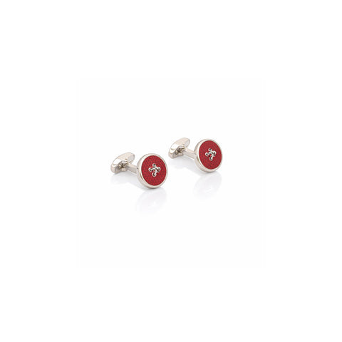 Cherry Red Cufflinks
