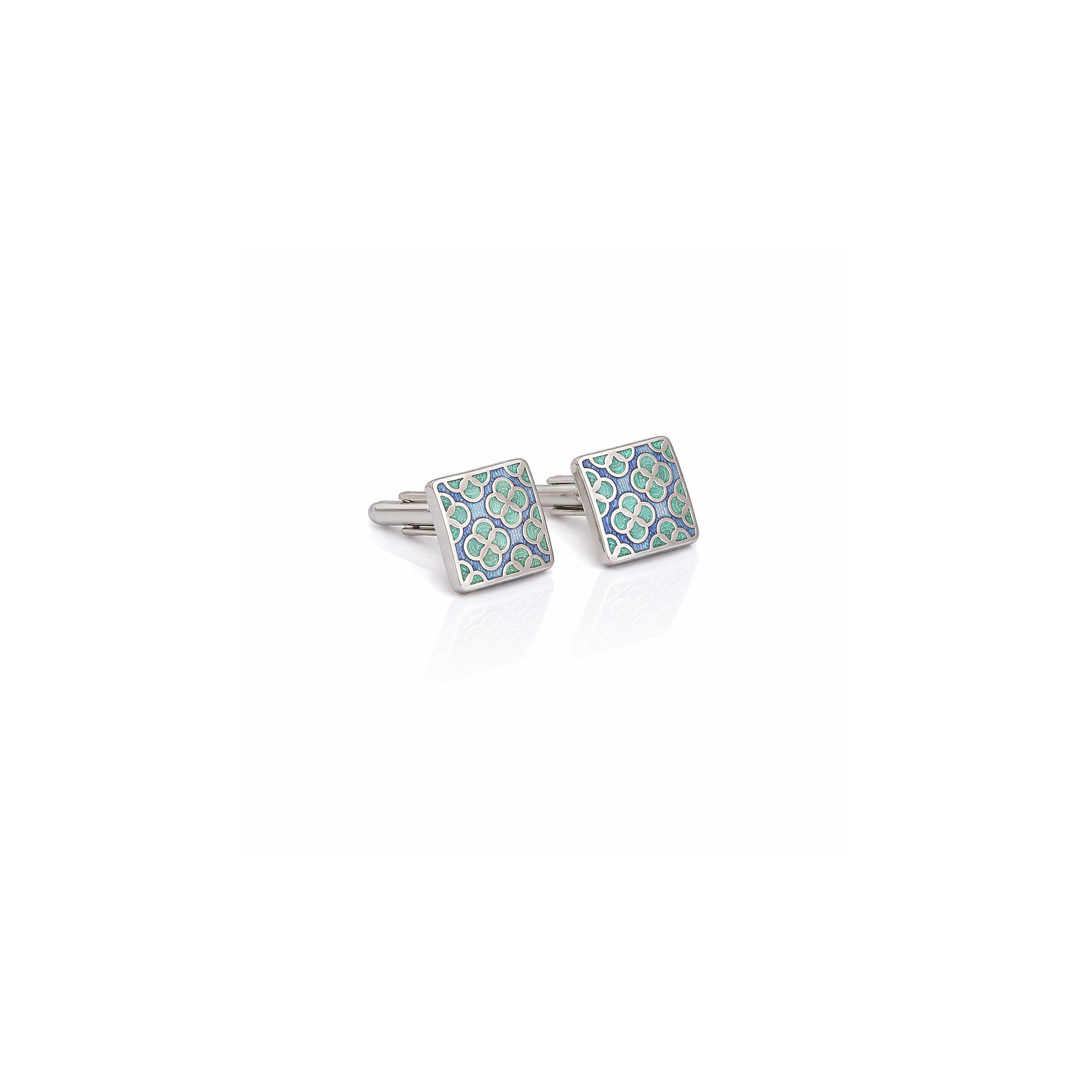 Purple Green Cufflinks