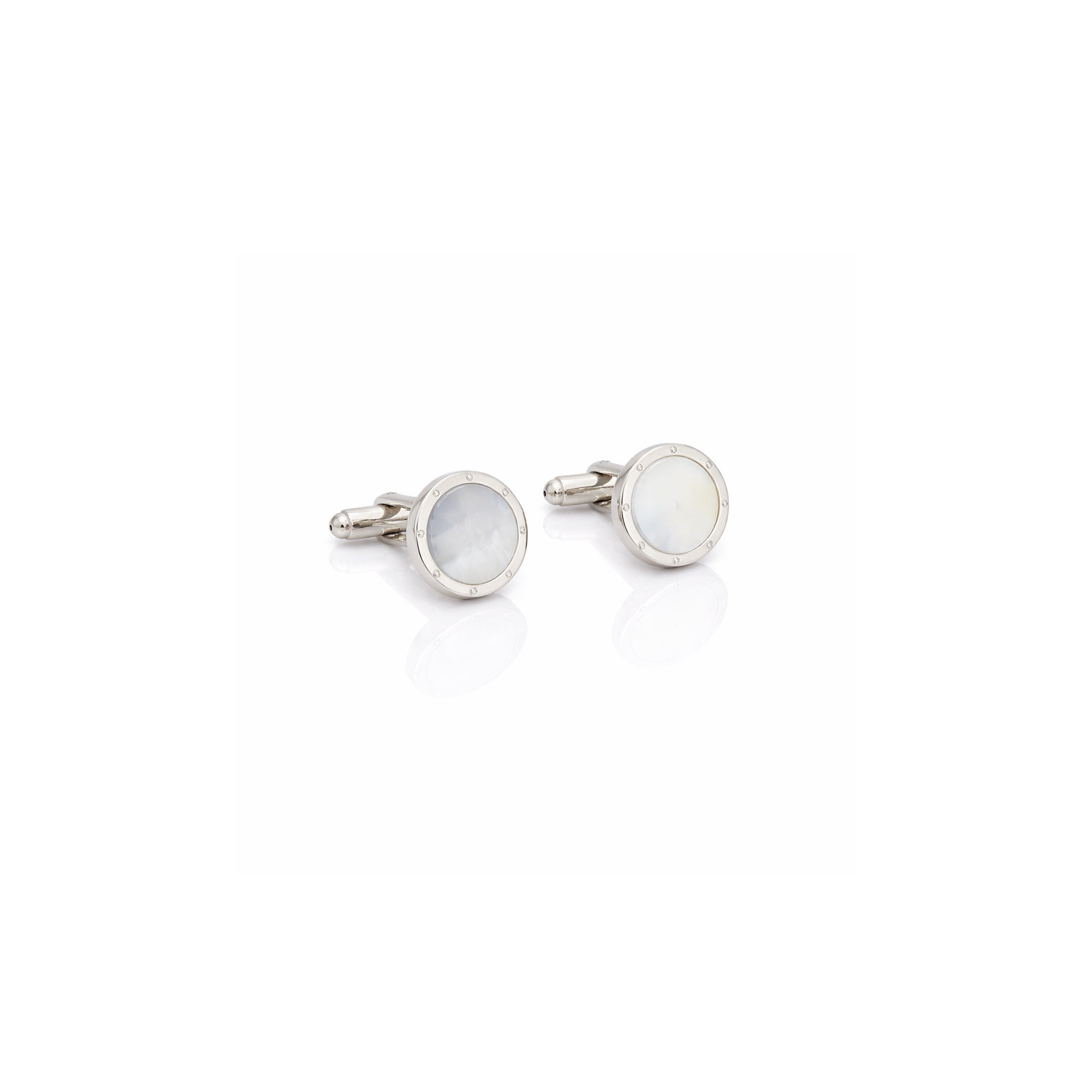 Steel Quartz Cufflinks