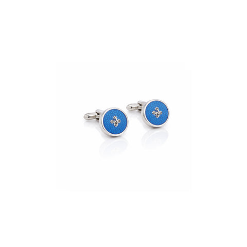 Steel Blue Round Shape