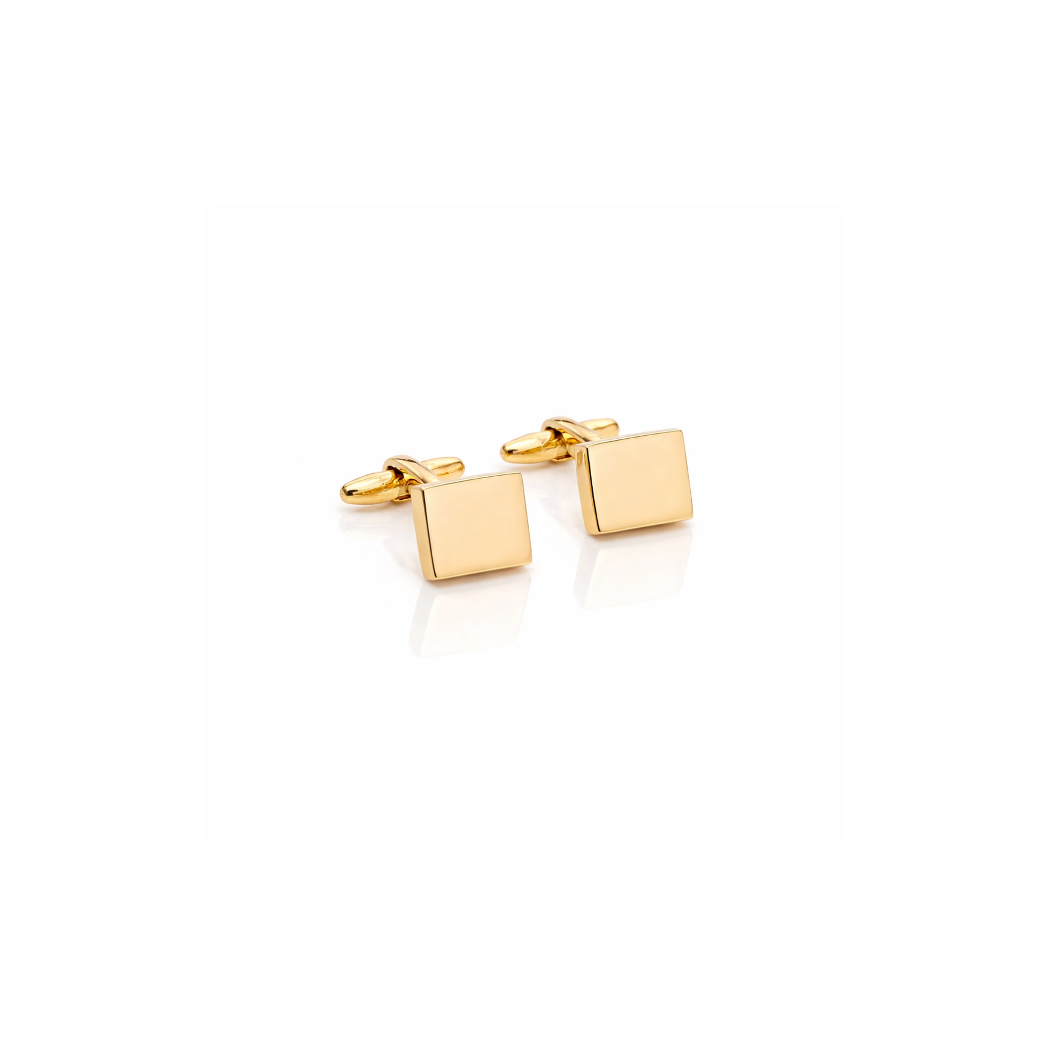 Peach Gold Cufflinks
