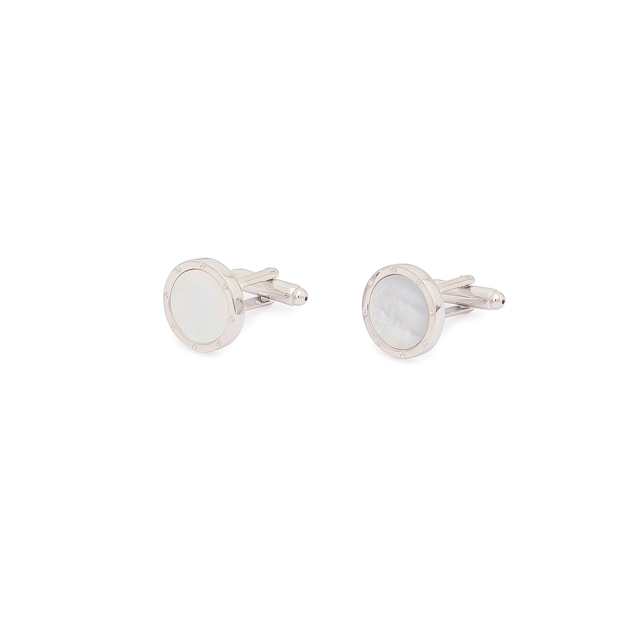 Steel Quartz Cufflinks