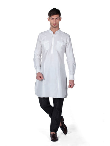 MEN'S PATHANI COTTON KURTA