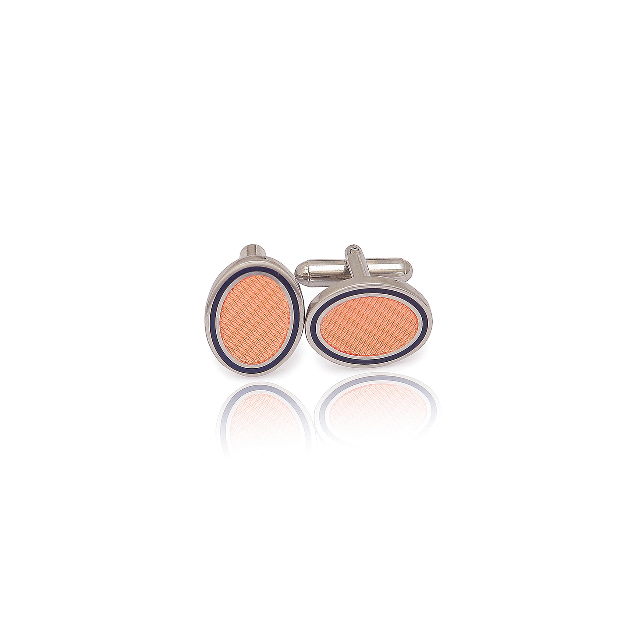 Peach Color Cufflinks