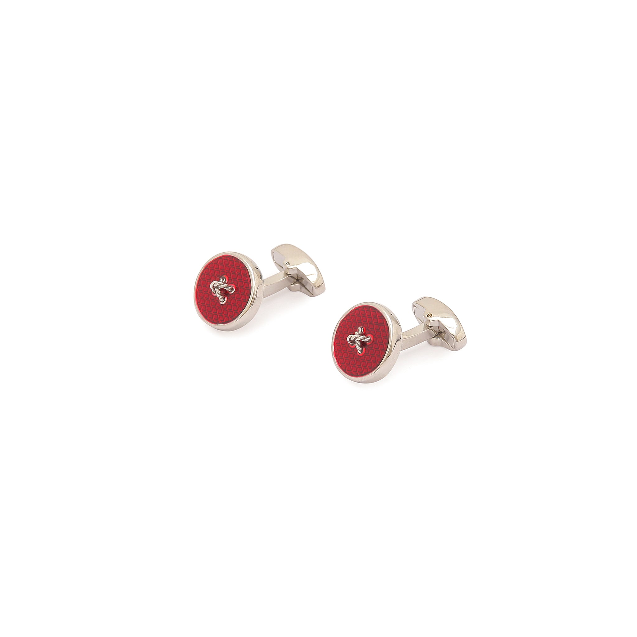 Cherry Red Cufflinks