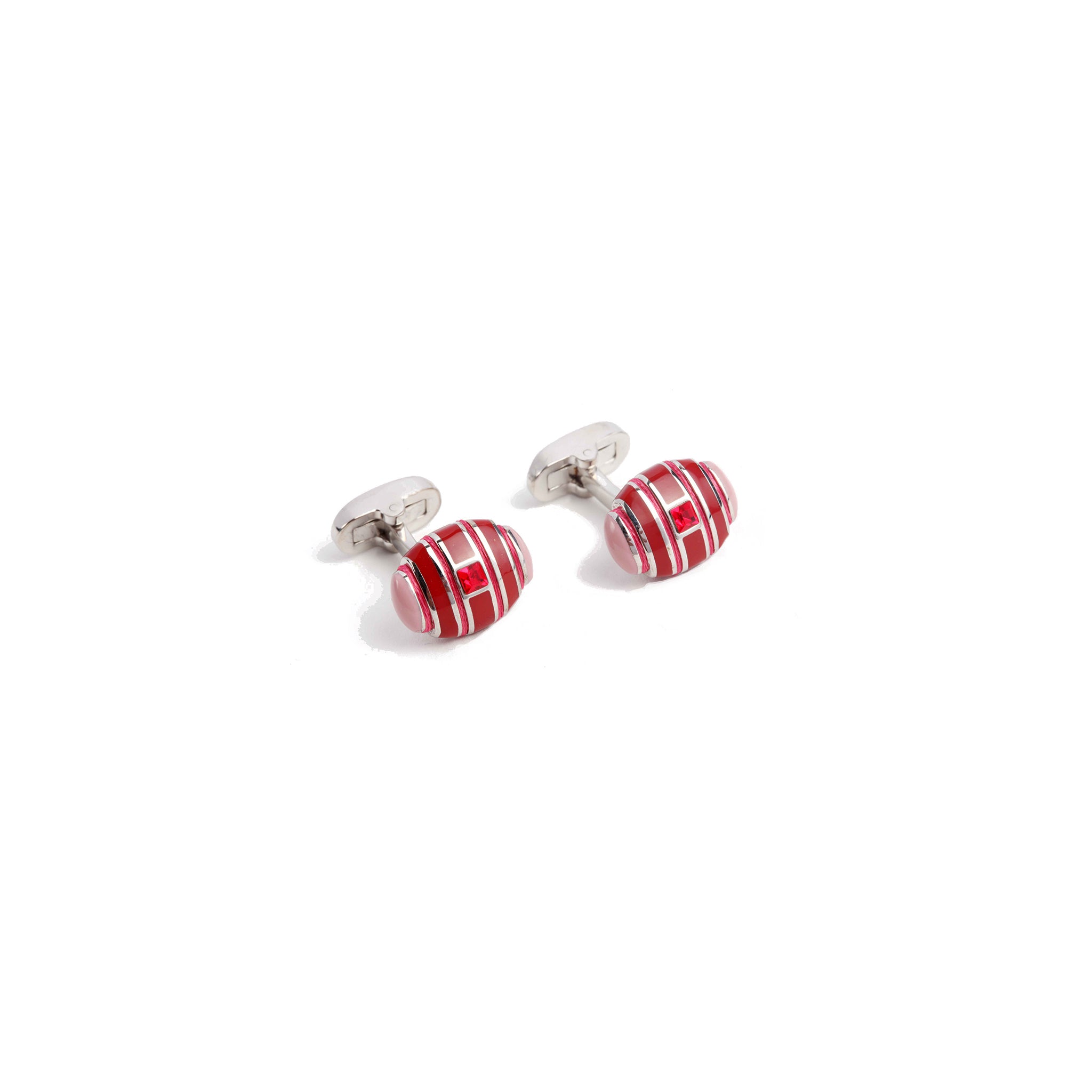 Steel Red Cufflinks