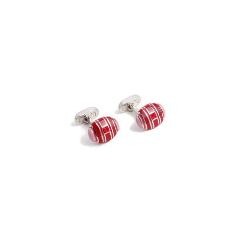 Steel Red Cufflinks
