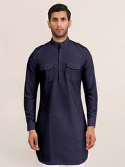 MIDNIGHT UTILITY SHORT KURTA