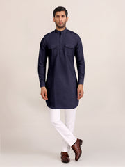 MIDNIGHT UTILITY SHORT KURTA