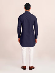 MIDNIGHT UTILITY SHORT KURTA