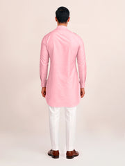 BLUSH FIELD SHORT KURTA