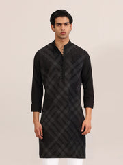 CONTRAST CHECK KURTA