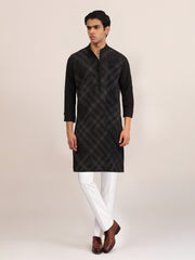CONTRAST CHECK KURTA