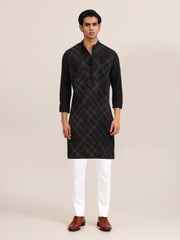 CONTRAST CHECK KURTA