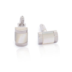 Ivory Steel Cufflink