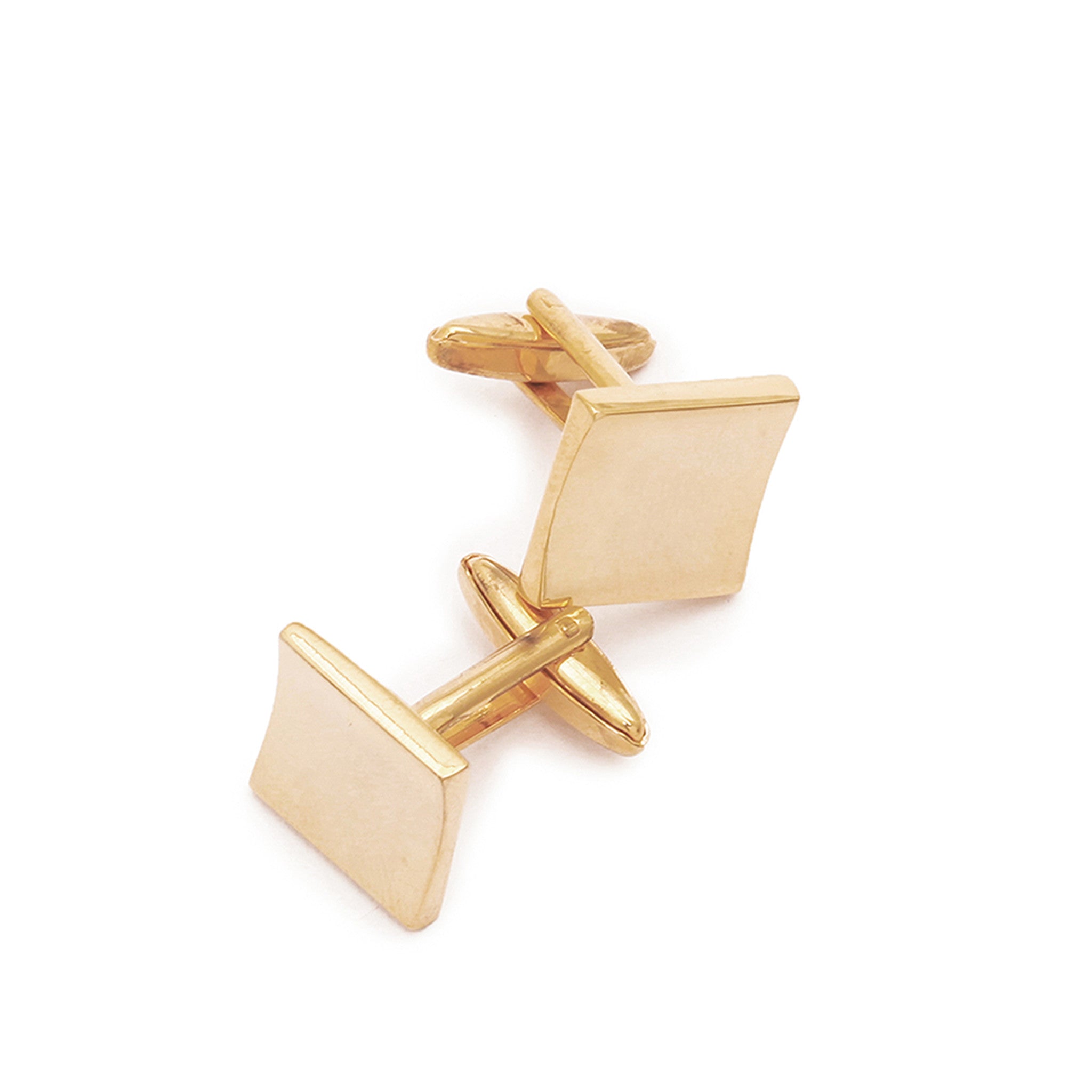 Peach Gold Cufflinks