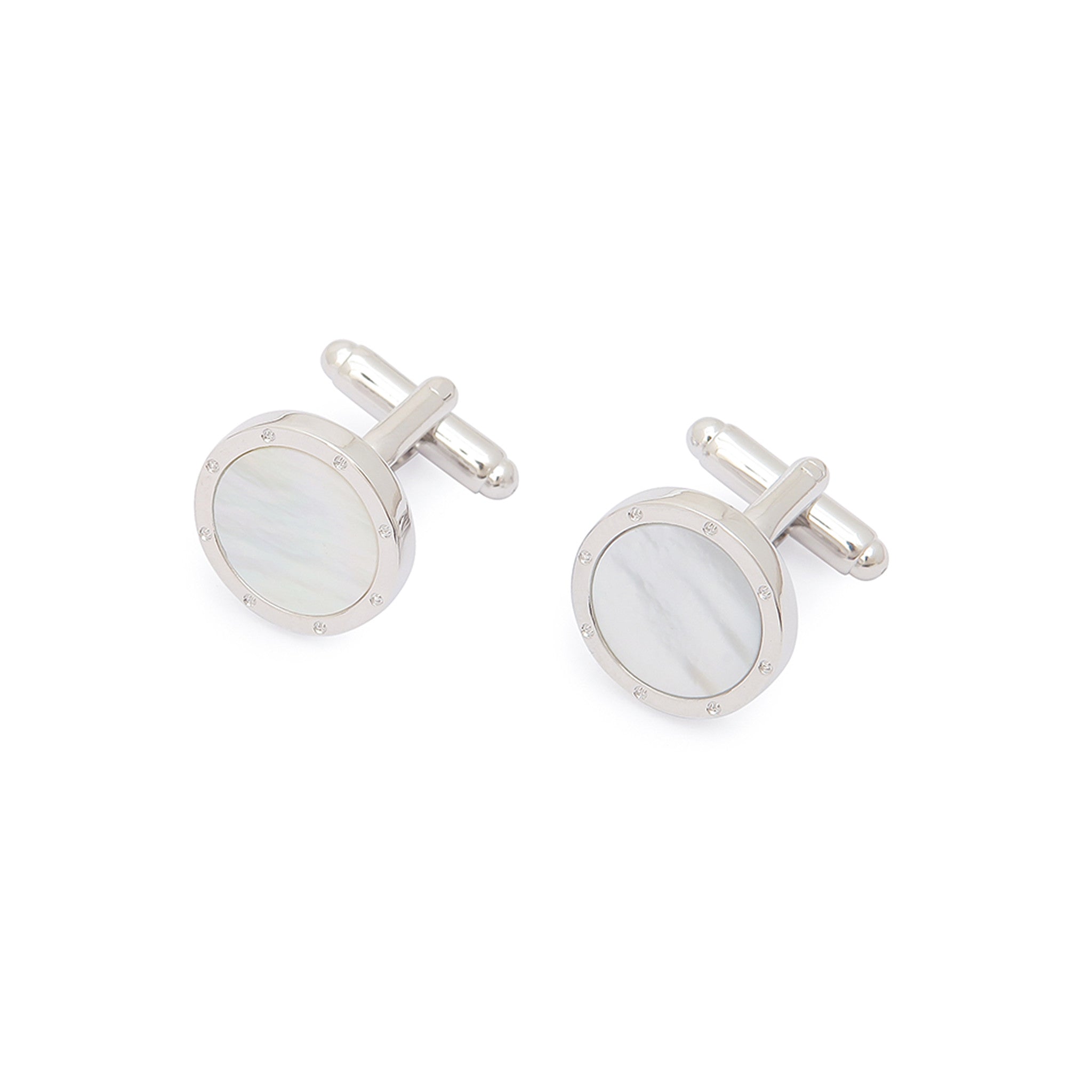 Steel Quartz Cufflinks