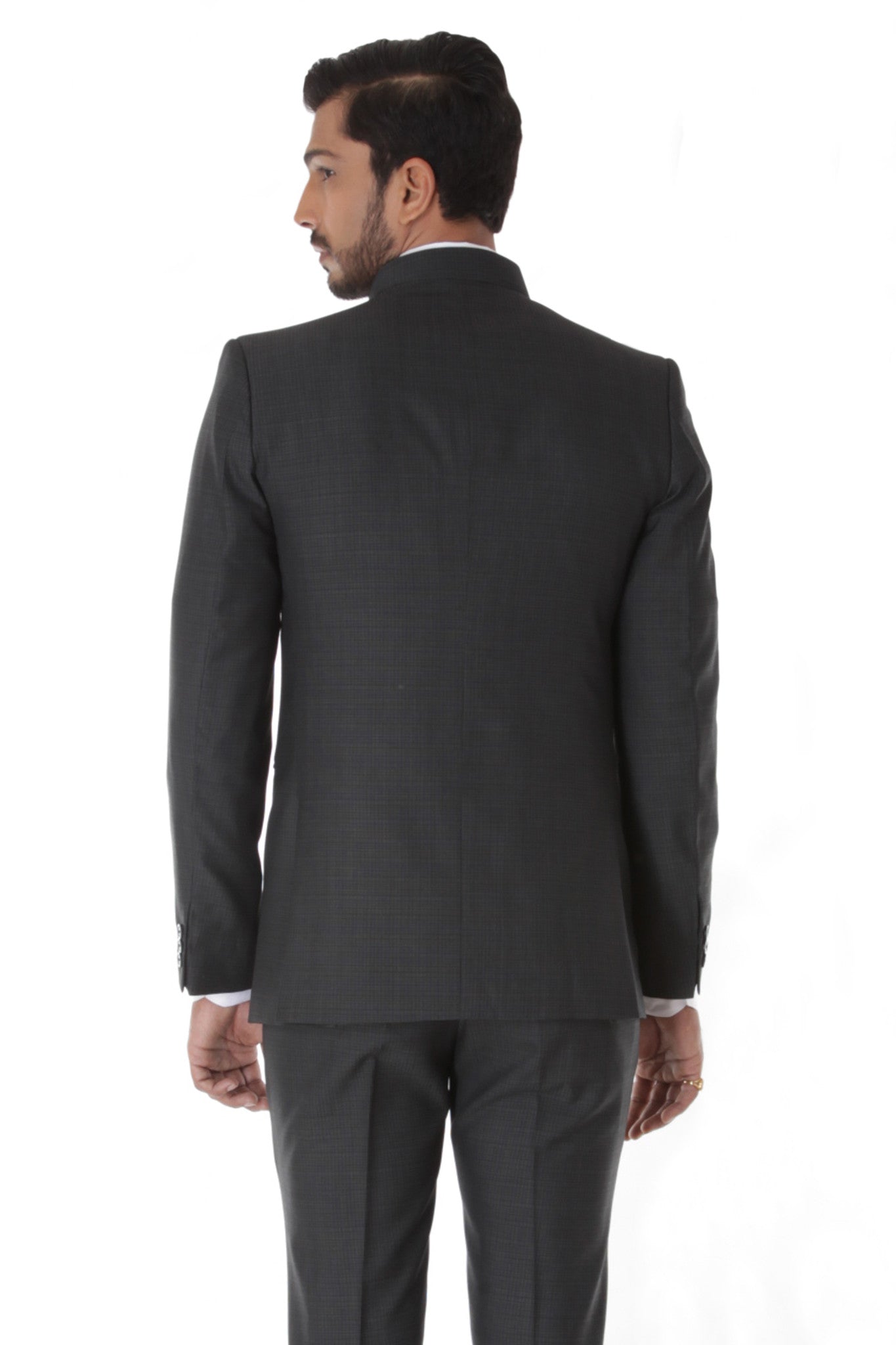 CLASSIC GREY BANDHGALA SUIT