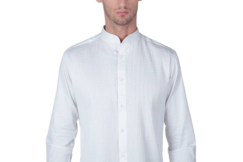 MEN'S COTTON SATIN SHIRT