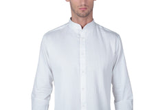 Men's Cotton Satin Shirt