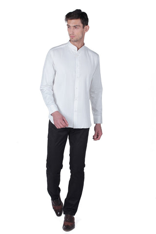 Men's Cotton Satin Shirt