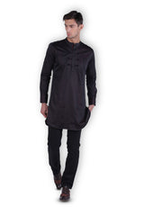 Men's Cotton Satin Silk Kurta