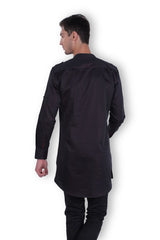 Men's Cotton Satin Silk Kurta