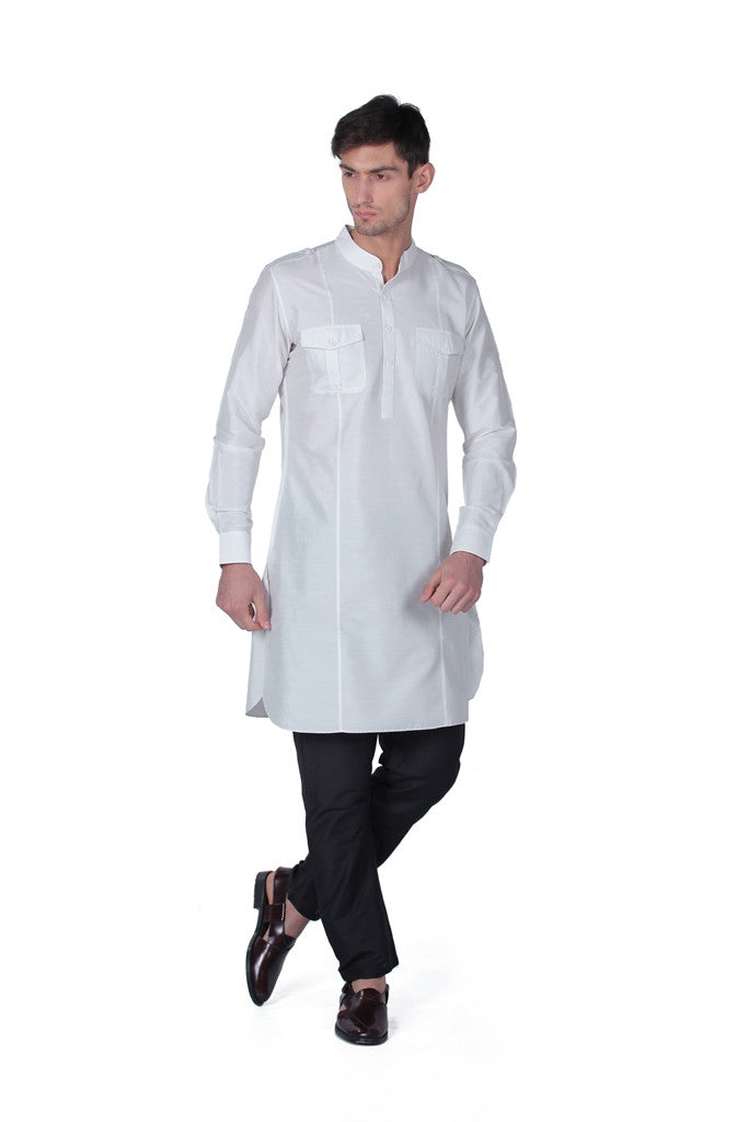 MEN'S PATHANI COTTON KURTA