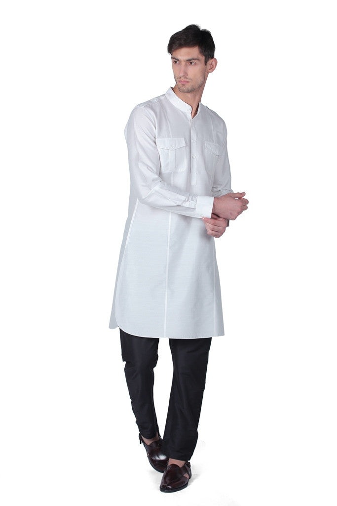 MEN'S PATHANI COTTON KURTA