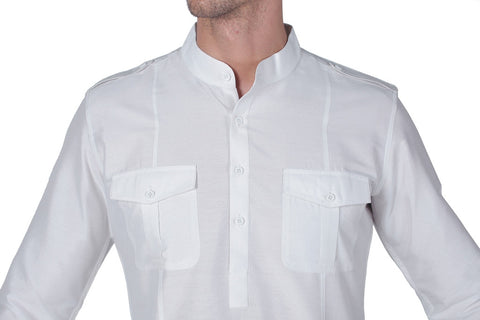 MEN'S PATHANI COTTON KURTA