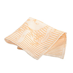 Imperial Crest Print Pocket Square