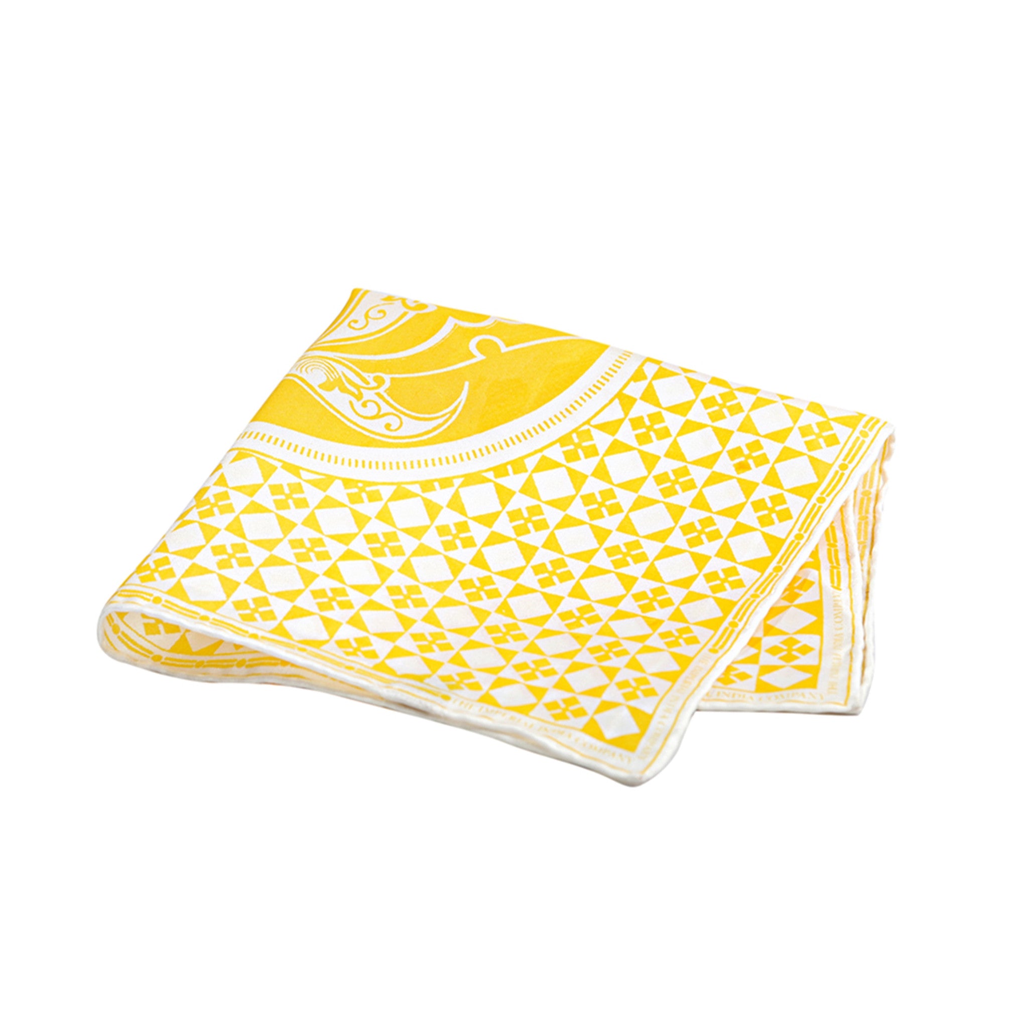 Yellow Pocket Square