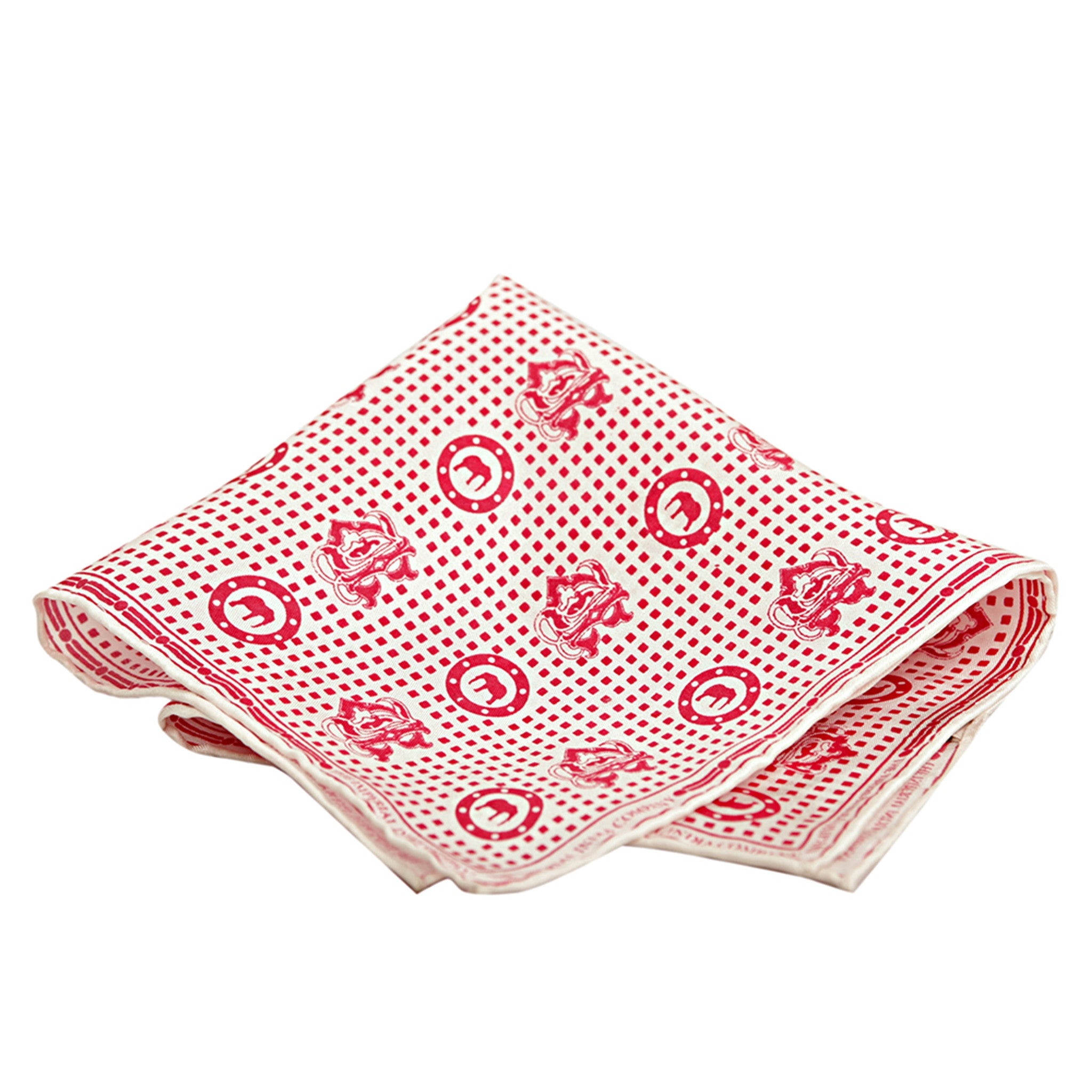 Orange Pocket Square