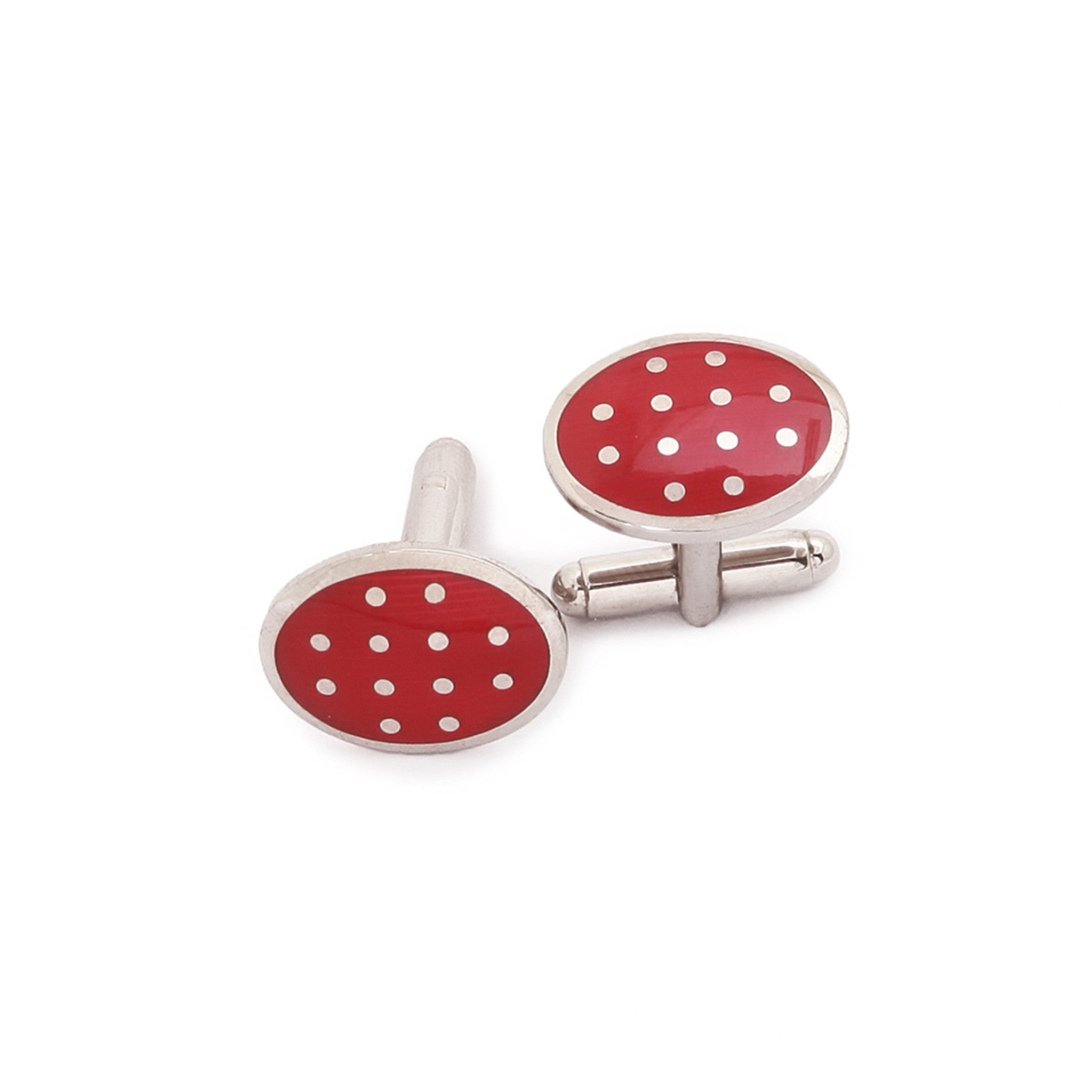 Cherry Red Cufflinks
