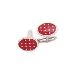 Cherry Red Cufflinks