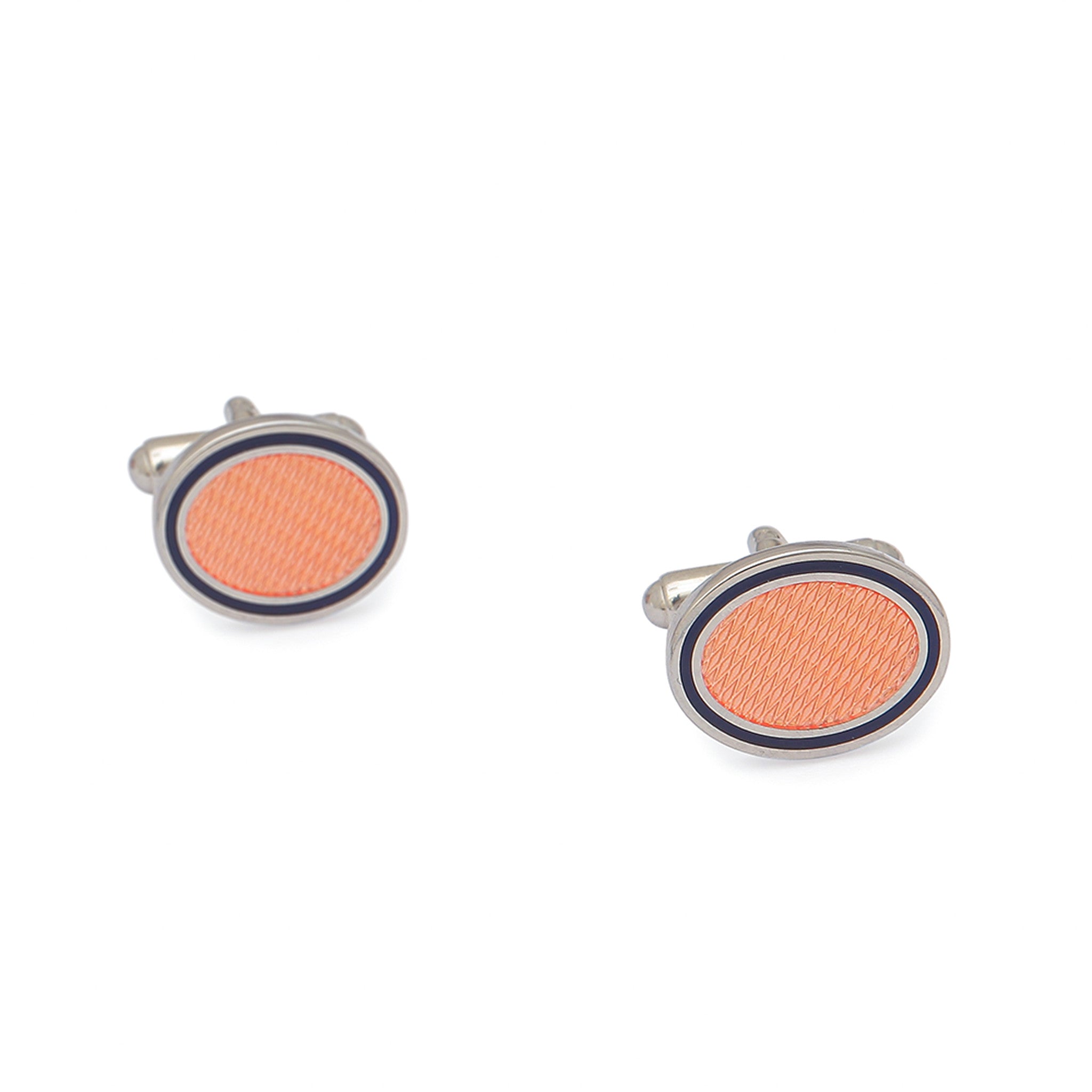 Peach Color Cufflinks