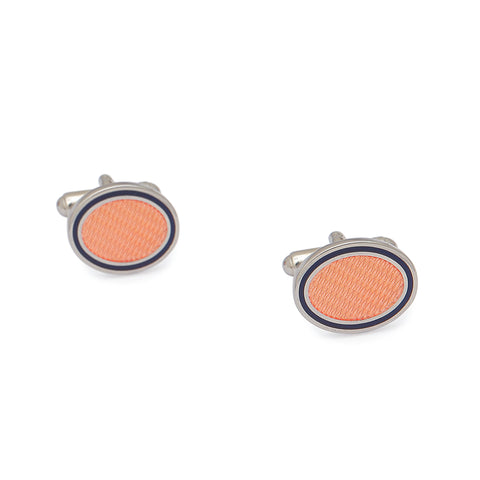 Peach Color Cufflinks