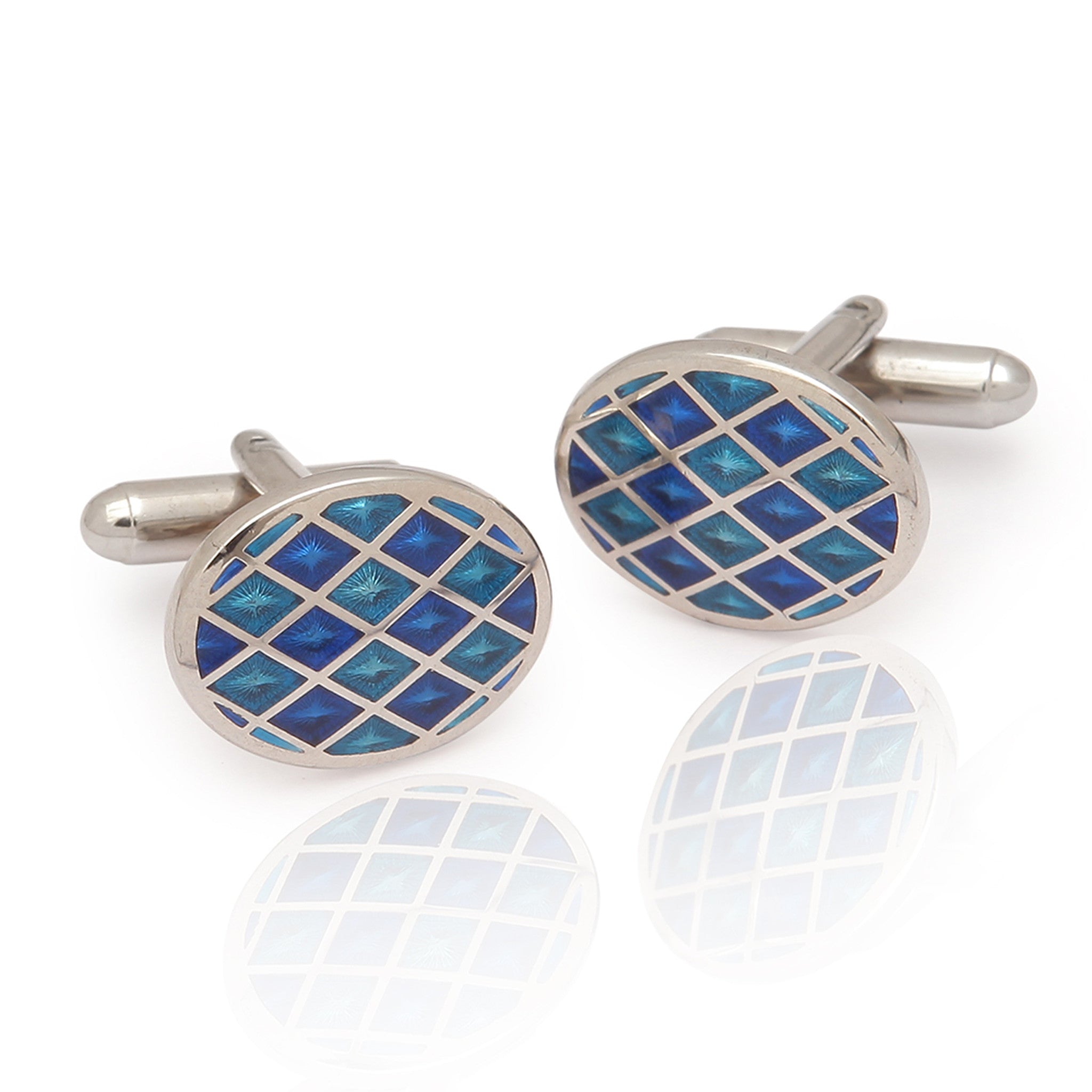 Blue Green Cufflinks