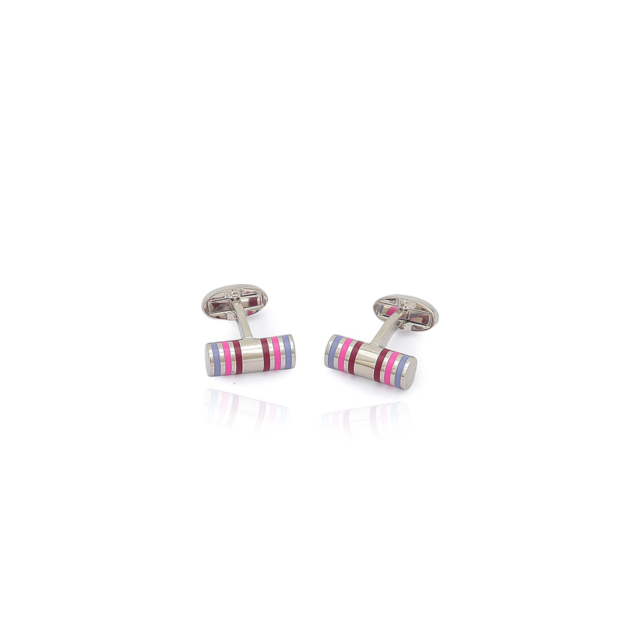 Steel Pink Cufflinks