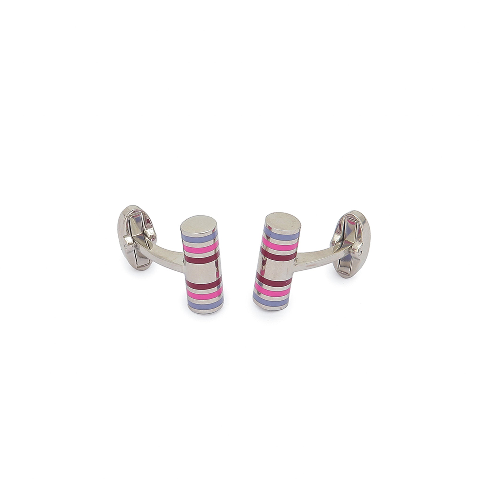 Steel Pink Cufflinks