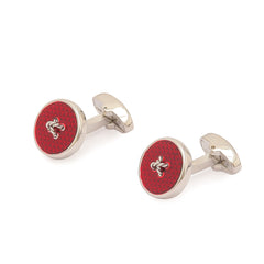 Cherry Red Cufflinks