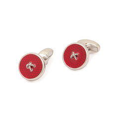 Cherry Red Cufflinks