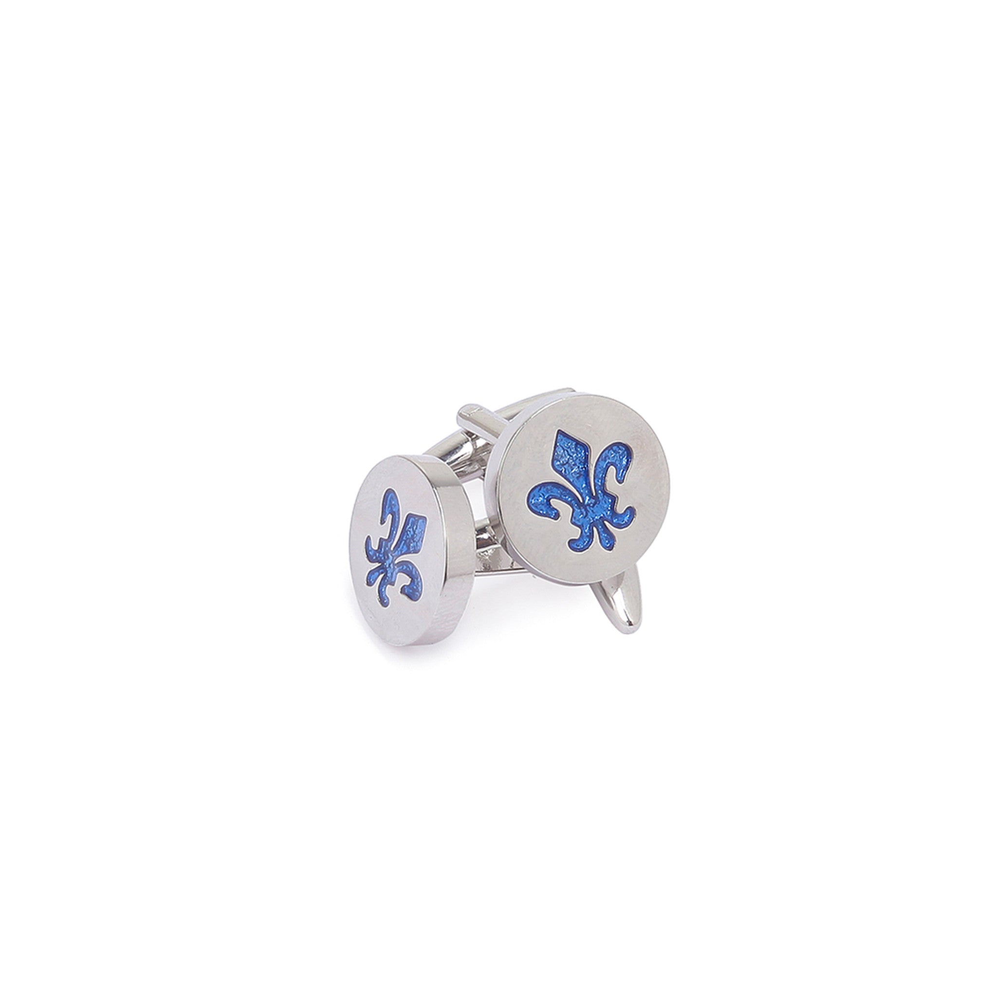 Steel Blue Cufflinks