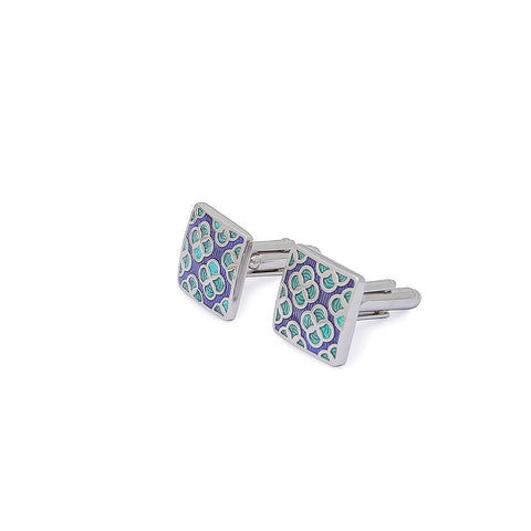 Purple Green Cufflinks